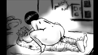 กระตุกตูดของสาวผมสีน ...